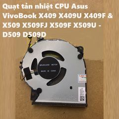Quạt Tản Nhiệt Laptop Asus VivoBook X409 X509 D509 - Quạt CPU Chất Lượng Cao, Thay Thế Dễ Dàng, Tản Nhiệt Hiệu Quả