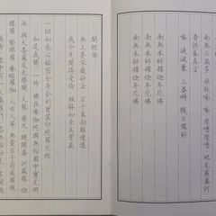 Vở chép Kinh Nhất Thiết Như Lai Tâm Bí Mật - Sách Học Tiếng Trung Chữ Hán In Mờ Không Phiên Âm, Tiện Dụng Khi Du Lịch