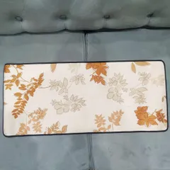 Miếng Lót Chuột Lớn 70x30cm Hoa Nâu 23 - Chống Nước, Đế Cao Su, Dày 3mm, Chống Trơn Trượt Cho Game Thủ, Bàn Di Dễ Dàng