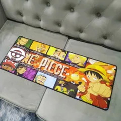Miếng Lót Chuột One Piece 42 - Pad Mát Xanh Chống Nước 80x30cm, Dày 3mm, Chống Trượt, Phụ Kiện Game Siêu Bền