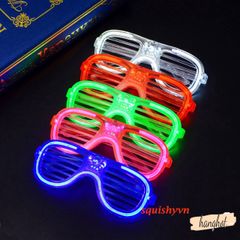 Kính Rèm LED Thug Life Phát Sáng Nhiều Màu - Kính Dạ Quang Độc Đáo Cho Tiệc Tùng, Dạo Phố, Gợi Cảm Ứng Dụng Nghệ Thuật