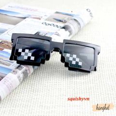 Kính Mosaic Thug Life Hip Hop - Kính Mát Pixelated UV400 Dành Cho Nam Nữ - Phong Cách Thời Trang Nổi Bật