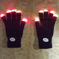 Găng Tay LED Phát Sáng Unisex - Găng Tay Đổi Chế Độ Ánh Sáng Thú Vị, Dụng Cụ Tiện Ích Độc Đáo Cho Mọi Dịp
