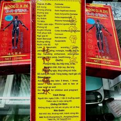 Nước uống Đỗ Trọng Nhức Khớp Thủy DU ZHONG JIN JENG 200ML - Hỗ trợ giảm đau xương khớp và bổ thận hiệu quả từ Đài Loan