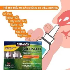 (HÀNG CHÍNH HÃNG MỸ) DUNG DỊCH XỊT VIÊM XOANG KIRKLAND ALLER - FLO
