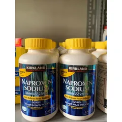 Viên uống giảm đau hạ sốt Kirkland Signature Naproxen Sodium 220mg - Giảm đau hiệu quả, hạ sốt nhanh chóng, 400 viên tiện lợi cho gia đình