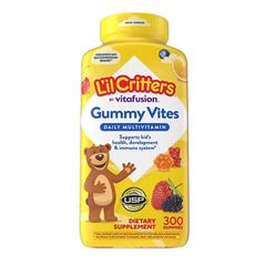 Kẹo Dẻo Bổ Sung Vitamin L'il Critters Gummy Vites 300 Viên - Bổ Dưỡng Sức Khỏe Cho Trẻ Từ 2-15 Tuổi, Hương Vị Ngon Miệng