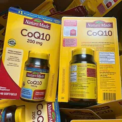 Viên Uống Bổ Tim Mạch CoQ10 200mg Nature Made - Hỗ Trợ Sức Khỏe Tim Mạch, Giảm Nguy Cơ Đột Quỵ, 140 Viên