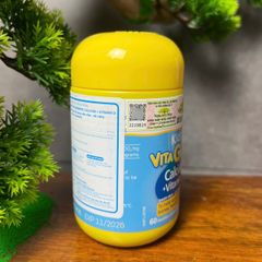 Viên nhai Nature's Way Vita Gummies Canxi + Vitamin D cho trẻ em, hỗ trợ phát triển xương và răng chắc khỏe - 60 viên