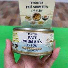 Pate Nhum Biển Lý Sơn LYSOTRA - Đặc Sản Tươi Ngon, An Toàn Không Chất Bảo Quản, Hương Vị Đậm Đà, 150g