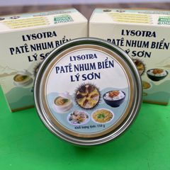 Pate Nhum Biển Lý Sơn LYSOTRA - Đặc Sản Tươi Ngon, An Toàn Không Chất Bảo Quản, Hương Vị Đậm Đà, 150g