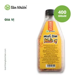 Muối Tôm Nhất Vị Tân Nhiên 400g - Hương Vị Đậm Đà, Gia Vị Nấu Ăn, Ẩm Thực Tây Ninh, Thích Hợp Cho Bánh Tráng và Trái Cây