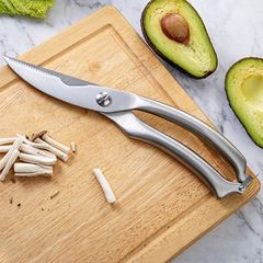 Kéo Cắt Gà Bằng Thép Không Gỉ 24x4.5cm - Dụng Cụ Nhà Bếp Chắc Chắn, An Toàn và Dễ Dàng Sử Dụng