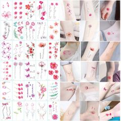 Miếng Dán Hình Xăm Mini Cực Đẹp - Hình Xăm Nước Thời Trang Dễ Bong, Trang Trí Sáng Tạo, Giao Màu Ngẫu Nhiên