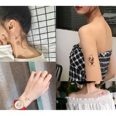 Miếng Dán Hình Xăm Mini Cực Đẹp - Hình Xăm Nước Thời Trang Dễ Bong, Trang Trí Sáng Tạo, Giao Màu Ngẫu Nhiên
