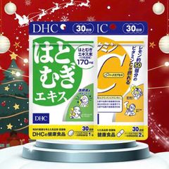 Combo Viên Uống Trắng Da Mờ Thâm DHC 60 Viên & 30 Viên - Cải Thiện Sắc Tố Da Tươi Sáng Chỉ Sau 30 Ngày Sử Dụng