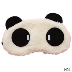 Bịt mắt ngủ hình gấu trúc dễ thương - Chất liệu cotton cao cấp, hỗ trợ giấc ngủ, món quà thú vị cho người yêu thích động vật