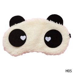 Bịt mắt ngủ hình gấu trúc dễ thương - Chất liệu cotton cao cấp, hỗ trợ giấc ngủ, món quà thú vị cho người yêu thích động vật