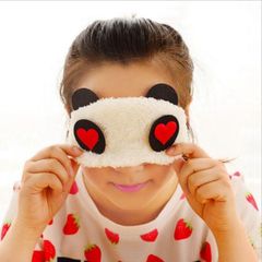Bịt mắt ngủ hình gấu trúc dễ thương - Chất liệu cotton cao cấp, hỗ trợ giấc ngủ, món quà thú vị cho người yêu thích động vật