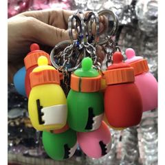 Móc Khóa Hình Chú Gà Đẻ Trứng Đáng Yêu - Móc Khóa Silicone Thú Vị Cho Bé Gái và Bé Trai - Quà Tặng Siêu Dễ Thương