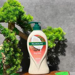 Sữa Tắm Tẩy Tế Bào Chết Palmolive Body Butter Dừa & Jojoba 400ml - Tẩy Tế Bào Chết, Làm Sạch & Dưỡng Ẩm Da Mềm Mại