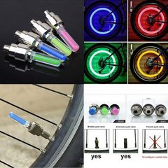Đèn LED Gắn Van Bánh Xe Ô Tô, Xe Máy - Tăng Cường An Toàn Khi Đi Đêm, Dễ Dàng Lắp Đặt, Sáng Màu Nổi Bật