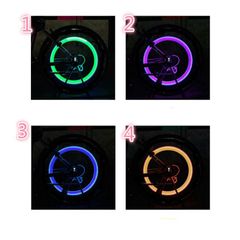 Đèn LED Nắp Van Đạp Xe Phát Sáng - Trang Trí Xe Máy, Xe Hơi - Bộ 2 Chiếc Mã AHE17