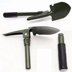 Bộ Cuốc Xẻng Đa Năng 4 in 1 Nhẹ Bền - Dụng Cụ Du Lịch Cắm Trại, Thiết Kế Gọn Nhẹ, Thích Hợp Làm Vườn, Chăm Sóc Cây Cảnh