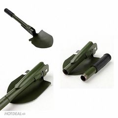Bộ Cuốc Xẻng Đa Năng 4 in 1 Nhẹ Bền - Dụng Cụ Du Lịch Cắm Trại, Thiết Kế Gọn Nhẹ, Thích Hợp Làm Vườn, Chăm Sóc Cây Cảnh