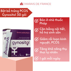 Bột Uống Gynositol Besins Healthcare 30 Gói - Hỗ Trợ Cân Bằng Nội Tiết Nữ, Sức Khỏe Sinh Lý Tốt, Dễ Uống, Thực Phẩm Chức Năng