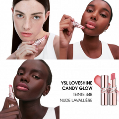 Son Dưỡng Yves Saint Laurent YSL Loveshine Candy Glow 9B Cherry Bliss - Son Môi Hồng Anh Đào Chính Hãng, Dưỡng Ẩm Và Tỏa Sáng