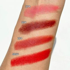 Son Dior Rouge Dior Lipstick Golden Case Limited Edition 999 Velvet Finish Màu Đỏ Tươi Chính Hãng - Sang Trọng và Quyến Rũ