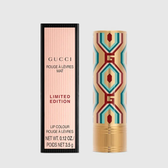 Son Lì Gucci Rouge À Lèvres Mat Edition Limited 208 - Màu Cam Đất Hàng Chính Hãng, Phong Cách Sang Trọng, Được Cảm Hứng Từ Argentina