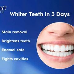 Kem đánh răng Crest 3D White Pro 147g - Bộ 5 hộp Kem làm trắng răng chính hãng từ Mỹ, hiệu quả cao cho nụ cười tự tin
