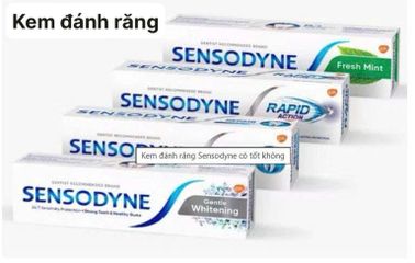 Kem Đánh Răng Sensodyne Clean & Fresh 75ml - Giảm Ê Buốt Nướu, Duy Trì Sức Khỏe Răng Miệng, sản phẩm vệ sinh răng miệng chất lượng cao