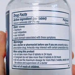 Viên nhai giảm đầy hơi Tums Chewy Bites 108 viên - Giải pháp nhanh chóng cho ợ nóng, khó tiêu với hương vị quả mọng nhập Mỹ
