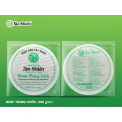Bánh Tráng Cuốn Tân Nhiên 500gr Size 22cm - Bánh Nhúng Nước Dẻo Ngon, Đậm Hương Vị Truyền Thống Việt