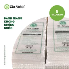 Bánh Tráng Siêu Mỏng Tân Nhiên 5kg - Đặc Sản Tây Ninh Dùng Làm Gỏi Cuốn, Bì Cuốn, Món Nướng Thơm Ngon