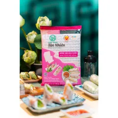 Bánh Tráng Siêu Mỏng Tân Nhiên 120g - Đặc Sản Tây Ninh Dùng Trong Món Gỏi Cuốn, Bì Cuốn, Và Nướng