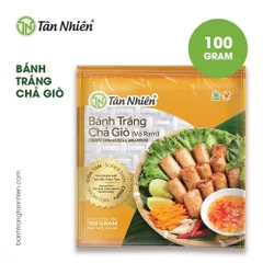Bánh Tráng Chả Giò Tân Nhiên 100g - Đặc Sản Tây Ninh Cực Ngon, Kích Thước 15x16.5cm - Thưởng Thức Món Chả Giò Đúng Điệu