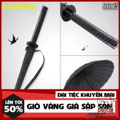 Ô Dù Katana Cao Cấp Chống Nắng Mưa - Thiết Kế Kiếm Nhật Sang Trọng, Siêu Bền, Chất Lượng Hàng Đầu Sanami Fishing