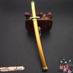 Móc Khóa Katana Zoro Law One Piece 16cm Bằng Kim Loại Không Gỉ - Quà Tặng Anime Độc Đáo Cho Fan Hâm Mộ Văn Hóa Nhật Bản