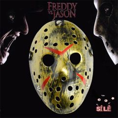 Mặt Nạ Halloween Jason Voorhees - Phụ Kiện Cosplay Kinh Dị, Phong Cách Khúc Côn Cầu Cho Tiệc Hóa Trang