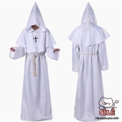 Áo Choàng Thần Chết Đen Đỏ Halloween - Trang Phục Cosplay Rùng Rợn Hoàn Hảo Cho Tiệc Hóa Trang
