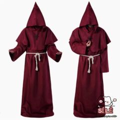 Áo Choàng Thần Chết Đen Đỏ Halloween - Trang Phục Cosplay Rùng Rợn Hoàn Hảo Cho Tiệc Hóa Trang