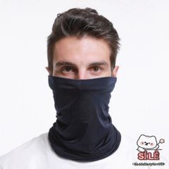 Khăn Phượt Đa Năng Chống Nắng và Bụi Màu Đen - Phụ Kiện Thời Trang Độc Đáo Cho Các Chuyến Đi Ngoài Trời
