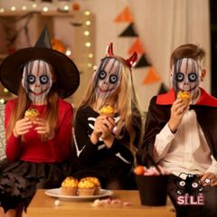 Mặt Nạ Halloween Quái Dị - Đạo Cụ Trang Trí Ma Quái Với Thiết Kế Kinh Dị Và Độc Đáo - Phụ Kiện Sát Nhân Nổi Tiếng