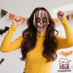 Mặt Nạ Halloween Quái Dị - Đạo Cụ Trang Trí Ma Quái Với Thiết Kế Kinh Dị Và Độc Đáo - Phụ Kiện Sát Nhân Nổi Tiếng