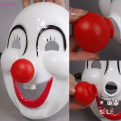 Mặt Nạ Mũi Đỏ Chú Hề - Trang Phục Halloween Vui Vẻ, Phụ Kiện Masquerade Độc Đáo cho Tiệc Tùng và Biểu Diễn