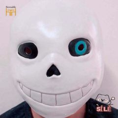 Mặt nạ Hóa trang Undertale Sans Toàn Đầu - Phụ Kiện Cosplay Halloween Chất Lượng Cao, Dễ Dàng Điều Chỉnh Kích Thước, Đồ Nghệ Thuật Mới Lạ